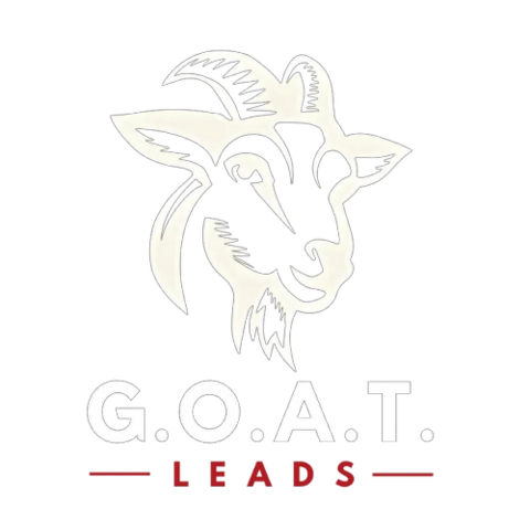 G.O.A.T. Leads logo